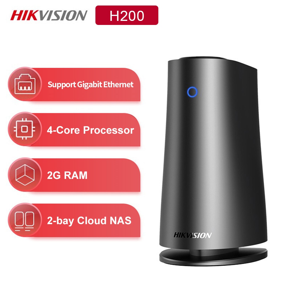 HIKVISION H200 NAS 2  NAS 2GB RAM, Ʈũ ..